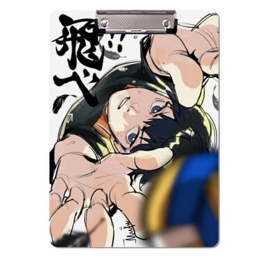 Flyshun Anime Hinata Shoyo Figuren PP Kunststoff-Ordner – 30 x 21 cm (A4), für Schule & Büro (Tobio Kageyama 2) von Flyshun