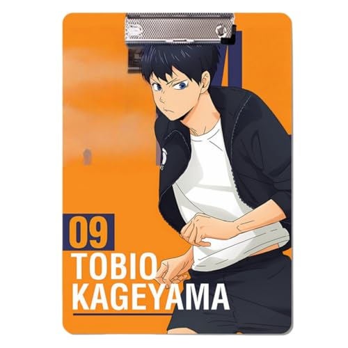 Flyshun Anime Hinata Shoyo Figuren PP Kunststoff-Ordner – 30 x 21 cm (A4), für Schule & Büro (Tobio Kageyama 3) von Flyshun