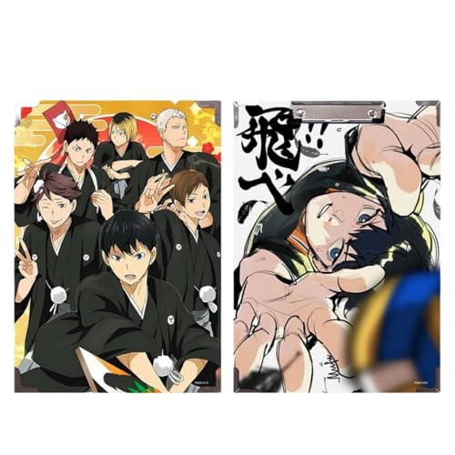 Flyshun Anime Hinata Shoyo Figuren wasserfeste Holz-Ordner – 30 x 21 cm (A4), für Schule & Büro (Tobio Kageyama 1) von Flyshun