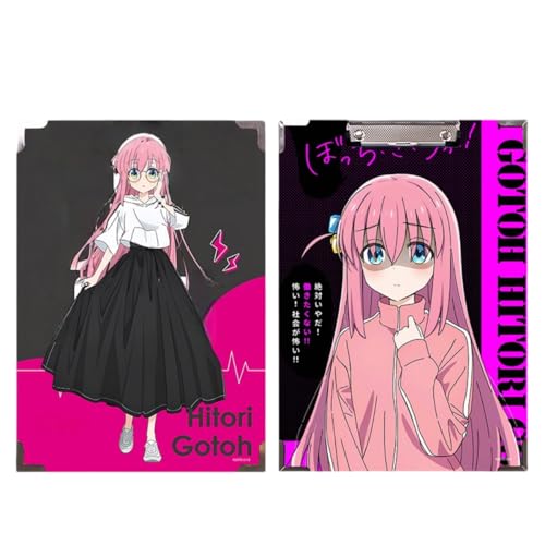 Flyshun Anime Ijichi Nijika Figuren wasserfeste Holz-Ordner – 30 x 21 cm (A4), für Schule & Büro (Gotoh Hitori 1) von Flyshun