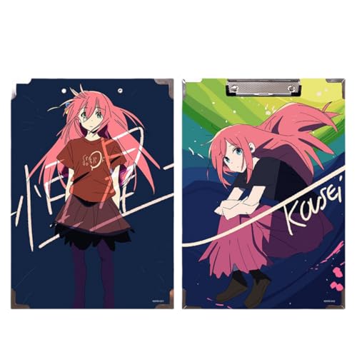 Flyshun Anime Ijichi Nijika Figuren wasserfeste Holz-Ordner – 30 x 21 cm (A4), für Schule & Büro (Gotoh Hitori 6) von Flyshun