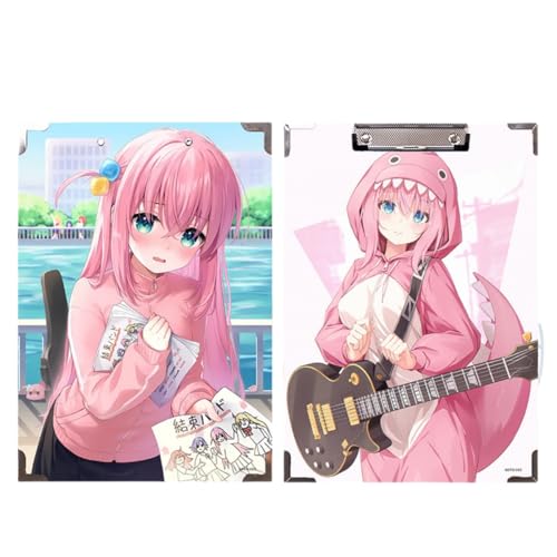 Flyshun Anime Ijichi Nijika Figuren wasserfeste Holz-Ordner – 30 x 21 cm (A4), für Schule & Büro (Gotoh Hitori 7) von Flyshun