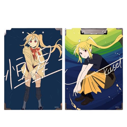 Flyshun Anime Ijichi Nijika Figuren wasserfeste Holz-Ordner – 30 x 21 cm (A4), für Schule & Büro (Ijichi Nijika 3) von Flyshun