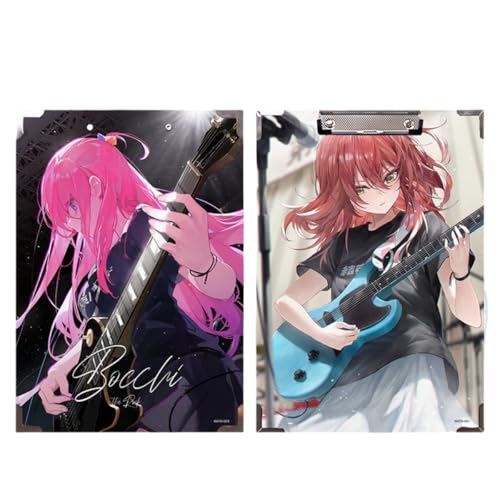Flyshun Anime Ijichi Nijika Figuren wasserfeste Holz-Ordner – 30 x 21 cm (A4), für Schule & Büro (Kita Ikuyo 3) von Flyshun