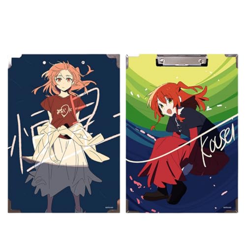 Flyshun Anime Ijichi Nijika Figuren wasserfeste Holz-Ordner – 30 x 21 cm (A4), für Schule & Büro (Kita Ikuyo 4) von Flyshun