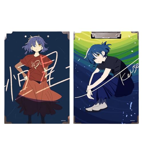 Flyshun Anime Ijichi Nijika Figuren wasserfeste Holz-Ordner – 30 x 21 cm (A4), für Schule & Büro (Yamada Ryo 4) von Flyshun