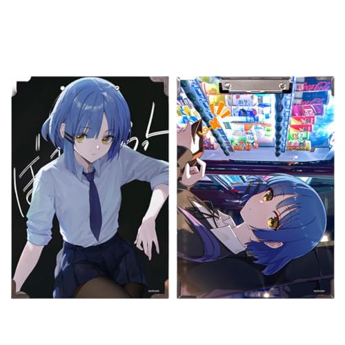 Flyshun Anime Ijichi Nijika Figuren wasserfeste Holz-Ordner – 30 x 21 cm (A4), für Schule & Büro (Yamada Ryo 5) von Flyshun
