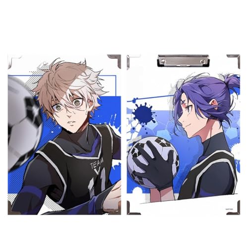 Flyshun Anime Isagi Yoichi Figuren wasserfeste Holz-Ordner – 30 x 21 cm (A4), für Schule & Büro (Mikage Reo 2) von Flyshun