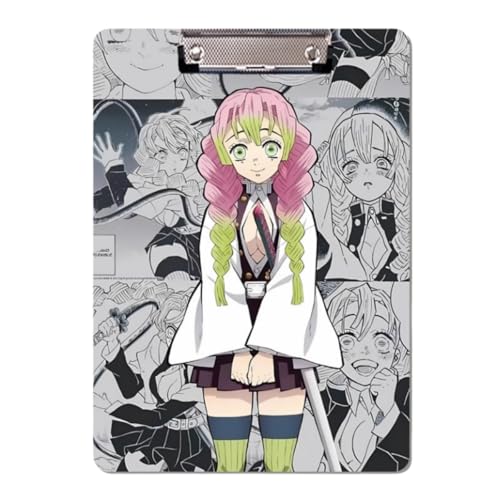 Flyshun Anime Kamado Nezuko Figuren PP Kunststoff-Ordner – 30 x 21 cm (A4), für Schule & Büro (Kanroji Mitsuri) von Flyshun