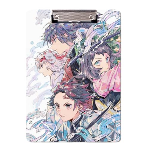 Flyshun Anime Kamado Nezuko Figuren PP Kunststoff-Ordner – 30 x 21 cm (A4), für Schule & Büro (Stil 2) von Flyshun