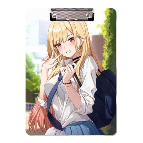 Flyshun Anime Kitagawa Marin Figuren PP Kunststoff-Ordner – 30 x 21 cm (A4), für Schule & Büro (Kitagawa Marin 1) von Flyshun