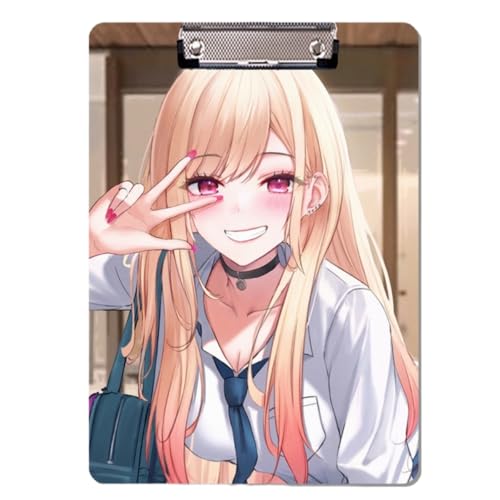 Flyshun Anime Kitagawa Marin Figuren PP Kunststoff-Ordner – 30 x 21 cm (A4), für Schule & Büro (Kitagawa Marin 2) von Flyshun