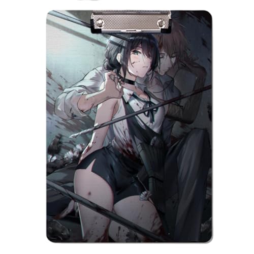 Flyshun Anime Power Figuren PP Kunststoff-Ordner – 30 x 21 cm (A4), für Schule & Büro (Reze 1) von Flyshun