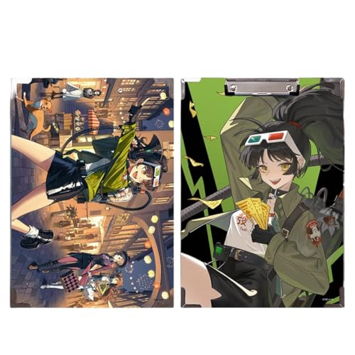 Flyshun Anime Voyager Figuren wasserfeste Holz-Ordner – 30 x 21 cm (A4), für Schule & Büro (An-an Lee) von Flyshun