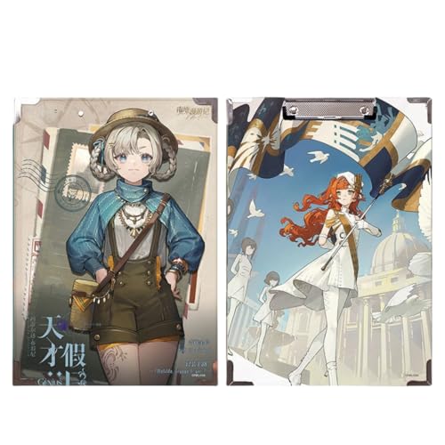 Flyshun Anime Voyager Figuren wasserfeste Holz-Ordner – 30 x 21 cm (A4), für Schule & Büro (Matilda 1) von Flyshun