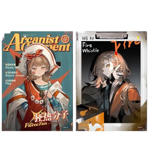 Flyshun Anime Voyager Figuren wasserfeste Holz-Ordner – 30 x 21 cm (A4), für Schule & Büro (Regulus) von Flyshun
