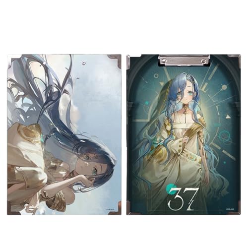 Flyshun Anime Voyager Figuren wasserfeste Holz-Ordner – 30 x 21 cm (A4), für Schule & Büro (Thirty-Seven) von Flyshun