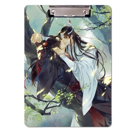 Flyshun Anime Wei Wuxian Figuren PP Kunststoff-Ordner – 30 x 21 cm (A4), für Schule & Büro (Lan Wangji 2) von Flyshun
