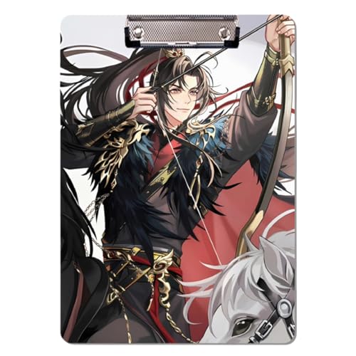 Flyshun Anime Wei Wuxian Figuren PP Kunststoff-Ordner – 30 x 21 cm (A4), für Schule & Büro (Wei Wuxian 4) von Flyshun
