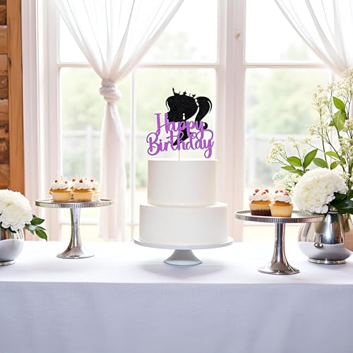 Happy Birthday Cake Topper - Krone für Spa Queen Lady, Themen-Dekor für Mädchen Geburtstag & Jubiläumsfeier (9) von FmiyunEea