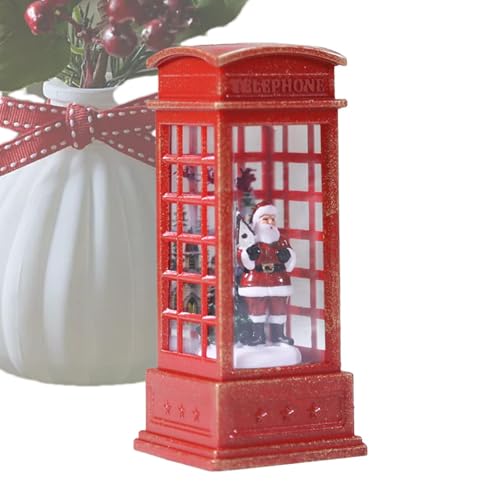FmtwPhn 12x5.1cm Weihnachtsdekorationen Telefonzelle, Londoner Telefonzelle Lampe, Weihnachts-Telefonzelle, Rote Telefonzelle Dekoration, Kreative Vintage-Telefonzellen Kleines Nachtlicht Weihnachten FmtwPhn 12x5.1cm Weihnachtsdekorationen Telefonzelle, Londoner Telefonzelle Lampe, Weihnachts-Telefonzelle, Rote Telefonzelle Dekoration, Kreative Vintage-Telefonzellen Kleines Nachtlicht Weihnachten von FmtwPhn