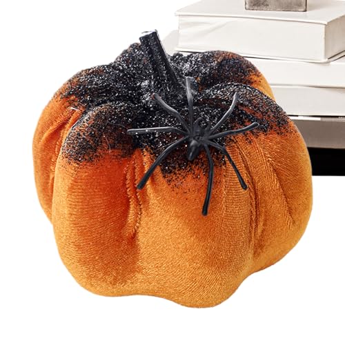 Dekoration Pailletten – Spinne mit Pailletten und Edelsteinen – Dekoration aus Samt, 3D, für Innen- und Außenbereiche, Türen, Fenster, Büros, Zuhause, Herbstdekoration von Fmzrbnih