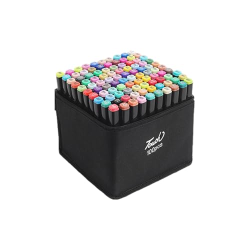 Marker -Set - Kunstmarkierungen, Buchstäbchen Marker | Feiner Punkt- Und Pinselspitze Malvorlagen, Skizzenstifte, Osterkorb-Stuffers, Durabare Ungiftige Tinte Für Kinder Teenager, Schule Und von Fmzrbnih