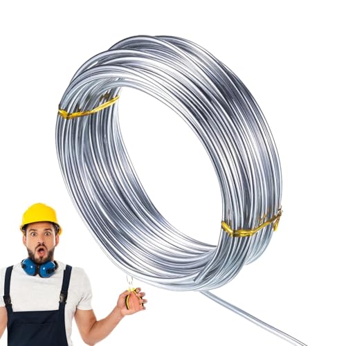 Weicher Aluminiumdraht – Bastelbedarf Metalldraht, Mehrzweck-Basteldraht Aluminium | Silberfarbener Biegsamer Basteldraht, Aluminiumdraht Zur Schmuckherstellung Für Puppenskelette, Skulpturen, Autos, Weicher Aluminiumdraht – Bastelbedarf Metalldraht, Mehrzweck-Basteldraht Aluminium | Silberfarbener Biegsamer Basteldraht, Aluminiumdraht Zur Schmuckherstellung Für Puppenskelette, Skulpturen, Autos, von Fmzrbnih
