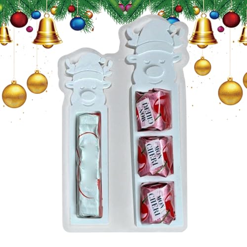 Weihnachts Harz Formen,Elch Silikon Formen - Saisonale Bastelformen Für Epoxidharz Gussteile Dekoration Schokolade Süßigkeiten Weihnachts Harz Formen,Elch Silikon Formen - Saisonale Bastelformen Für Epoxidharz Gussteile Dekoration Schokolade Süßigkeiten von Fmzrbnih