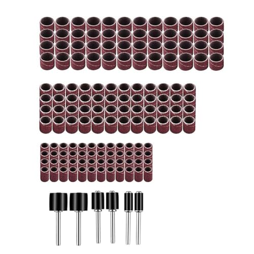 Fnfhsa 150-Teiliges Sandring-Set, Verpacktes Set, Aufhänger für Elektrische Mühlen, Zubehör, Kombination, Schleifen, Polieren, Schneiden von Fnfhsa
