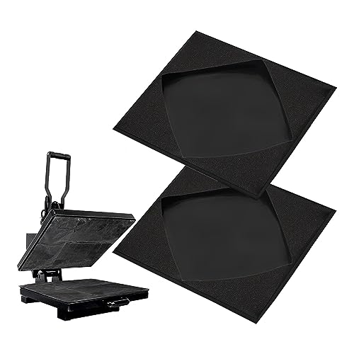 Fnfhsa 2 Stück Hitzebeständiger Schutz zum Schutz der Sublimations-Heißpressmaschine B Schwarz Fnfhsa 2 Stück Hitzebeständiger Schutz zum Schutz der Sublimations-Heißpressmaschine B Schwarz von Fnfhsa