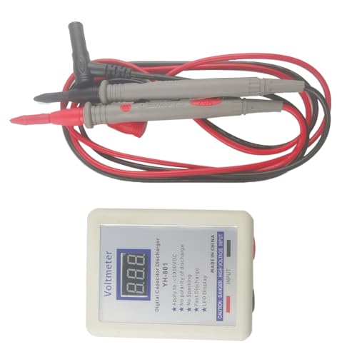 Fnfhsa 800V Digitales Kondensatorspannungsprüfgerät Schnelle Entladung Hochspannungsentladungswerkzeug Elektronikreparatur Anzeigewartung B von Fnfhsa