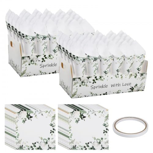 Focenat 60 Stück Vintage Hochzeit Konfetti Kegel mit Kegelhalter, Konfetti Kegel Hochzeit, für Deko Geburtstag Party Schokolade Candy Focenat 60 Stück Vintage Hochzeit Konfetti Kegel mit Kegelhalter, Konfetti Kegel Hochzeit, für Deko Geburtstag Party Schokolade Candy von Focenat