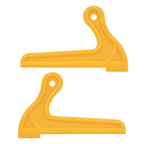 2 Stücke Gelbe Push-Sticks, Tischkreissäge & Bench Kreissäge Sicherheitswerkzeug, Holz sah Sicherheits-Push-Sticks für Holzbearbeitungstabelle von Focket