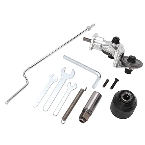 Focket Elektrobohrer Plattenschneider, DIY Metallknabber Bohreraufsatz mit Adapter für 12-21V Lithium Elektrobohrer, Blechmesser zum Schneiden von Eisen Weißblech Stahl Kupfer Aluminium Focket Elektrobohrer Plattenschneider, DIY Metallknabber Bohreraufsatz mit Adapter für 12-21V Lithium Elektrobohrer, Blechmesser zum Schneiden von Eisen Weißblech Stahl Kupfer Aluminium von Focket