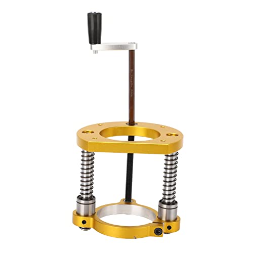 Focket Oberfräsenlift, Aluminiumlegierung, Edelstahl, Oberfräsentisch, Einsatzplatte, Hebebasis mit Griff, 65 Mm, 70 Mm, Hub, Hohe Genauigkeit, Holzbearbeitung, Oberfräsentisch-Hebesystem Focket Oberfräsenlift, Aluminiumlegierung, Edelstahl, Oberfräsentisch, Einsatzplatte, Hebebasis mit Griff, 65 Mm, 70 Mm, Hub, Hohe Genauigkeit, Holzbearbeitung, Oberfräsentisch-Hebesystem von Focket