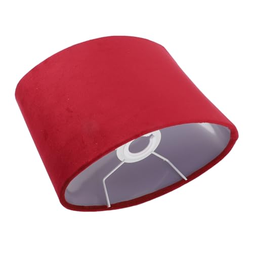 Focket Ovaler Lampenschirm, E27 E14 Universal Lampenschirm aus Stoff Dekorativ Lampenschirm aus Stoff Moderner Stil Augenpflege Austausch der Lampenabdeckung für Tisch Stehlampe (Wine Focket Ovaler Lampenschirm, E27 E14 Universal Lampenschirm aus Stoff Dekorativ Lampenschirm aus Stoff Moderner Stil Augenpflege Austausch der Lampenabdeckung für Tisch Stehlampe (Wine von Focket