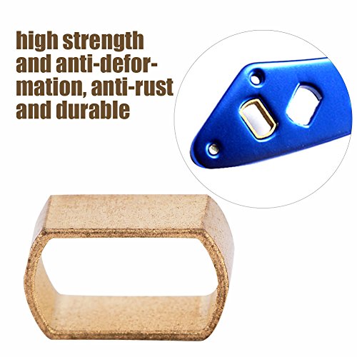 Focket Qualitätsmetallfischereigriff 8x5 Mm Bis 7x4mm Adapter für DIY -Griff, 3pcs -Rahmen für von Focket
