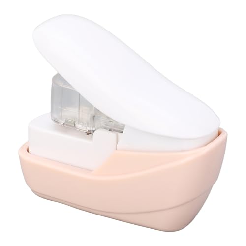 Focket Stapelloser Hefter, Mini -Grundnahrungsmittel mit Ergonomischem Design für Büro- und Schulnutzung von Focket