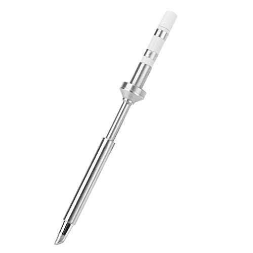 Focket TS100-JL02 MINI-Stift-Lötkolben-Eisen-Tipps Austausch aus Edelstahl mit Gutem Blötungseffekt, 1 Lötkolfenspitze für den Schnellen Temperaturanstieg für TS100 (TS100-BC3) von Focket