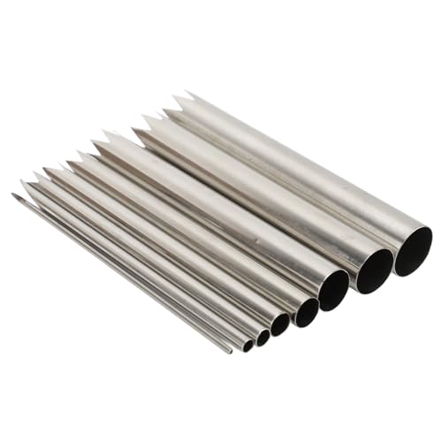 Focket Tonlochschneider 8 Stcs, Edelstahl -Keramikschneider mit Kreisförmigem Stanzwerkzeug für das Tonwerk mit 8 Größen Focket Tonlochschneider 8 Stcs, Edelstahl -Keramikschneider mit Kreisförmigem Stanzwerkzeug für das Tonwerk mit 8 Größen von Focket