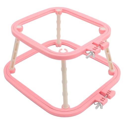Stickrahmenständer für Handarbeiten, 15,2–22,9 cm, doppellagiger Stickrahmen, Stichrahmen, verstellbarer integrierter Nadelarbeit-Halter, Werkzeug für den Schreibtisch, einfach zu installieren Stickrahmenständer für Handarbeiten, 15,2–22,9 cm, doppellagiger Stickrahmen, Stichrahmen, verstellbarer integrierter Nadelarbeit-Halter, Werkzeug für den Schreibtisch, einfach zu installieren von Focket