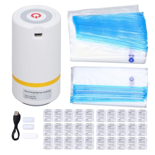 3D-Druck-Filament-Vakuum-Kit, Aufbewahrungsbeutel, Vakuumversiegelt mit Pumpe, 3D-Filament-Vakuum-Aufbewahrungsbeutel-Set für 0,5 Kg, 0,75 Kg, 1 Kg, 2 Kg Spulen, Kompatibel mit 3D-Druck-Filament-Vakuum-Kit, Aufbewahrungsbeutel, Vakuumversiegelt mit Pumpe, 3D-Filament-Vakuum-Aufbewahrungsbeutel-Set für 0,5 Kg, 0,75 Kg, 1 Kg, 2 Kg Spulen, Kompatibel mit von Fockety