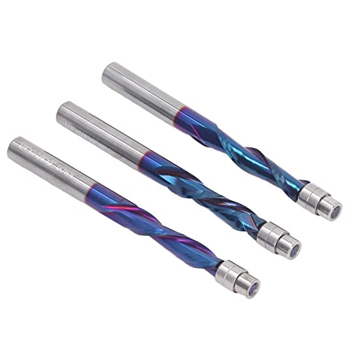 Fockety 3pcs Oben nach Unten Frässchneider, Zementierter Karbid 1/4 Schaftspüsch -Trimmrouter Bit, mit Einer Schnittspeise -Schnitt -Schnitt -Router -Bit für Holz MDF -Sperrholz Fockety 3pcs Oben nach Unten Frässchneider, Zementierter Karbid 1/4 Schaftspüsch -Trimmrouter Bit, mit Einer Schnittspeise -Schnitt -Schnitt -Router -Bit für Holz MDF -Sperrholz von Fockety