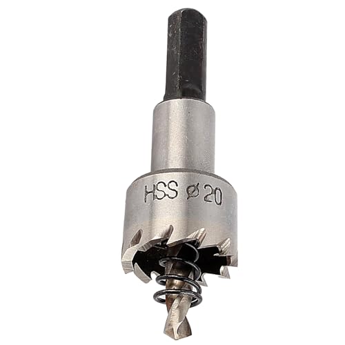Fockety Edelstahl -Metall -Loch Säge Schnelles Schneidbohrer für Blech 20 Mm für Hardware Werkzeuge von Fockety