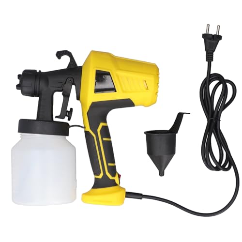 Fockety Elektrisches Farb Spray, 500 W, Hohe Leistung, 800 Ml, Große Kapazität, mit Debit, für Möbel, Schränke, Zäune, Waus, Türen, Innendekoration (EU-Stecker 220-240 V) von Fockety