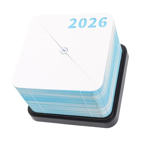 Fockety Erdform 3D -Memo -Pad, 3.4x3.4x2.4in 2026 Kalender Papier Carving Skulptur 3D -Kunst Notizblock mit Hellgerissenem Papier für DIY Home Desktop Decor Holiday Geschenkbüros von Fockety