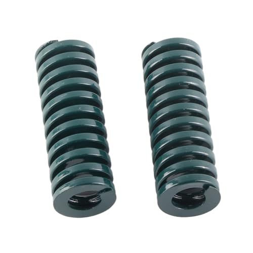 Fockety Grüne Schimmelpilze Feder 2pcs für Metallstempel, Sterbchen, Kunststoffstirme, Automobilfelder OD 25mm ID 12,5 Mm (Th25*70 mm) von Fockety