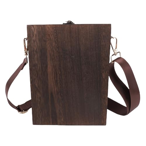Fockety Holzkapselbox, Verstellbares Holz Tisch Sketchbox Künstler Desktop Aufbewahrungskoffer mit Verstellbarem Schultergurt, Autoren Messenger Wood Box für Außenmalereien Im Freien Fockety Holzkapselbox, Verstellbares Holz Tisch Sketchbox Künstler Desktop Aufbewahrungskoffer mit Verstellbarem Schultergurt, Autoren Messenger Wood Box für Außenmalereien Im Freien von Fockety