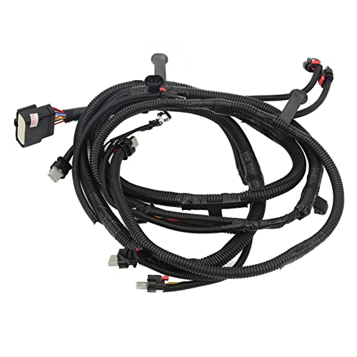 Fockety Kabelbaum für Vordere Stoßstange, 1489045 00 C, Empfindlicher Flexibler Kabelbaum für Stoßstange, Schwarzer Pvc-Kabelbaum für Vorer Stobstange, Eratz für Tela Modell y Model y Model von Fockety